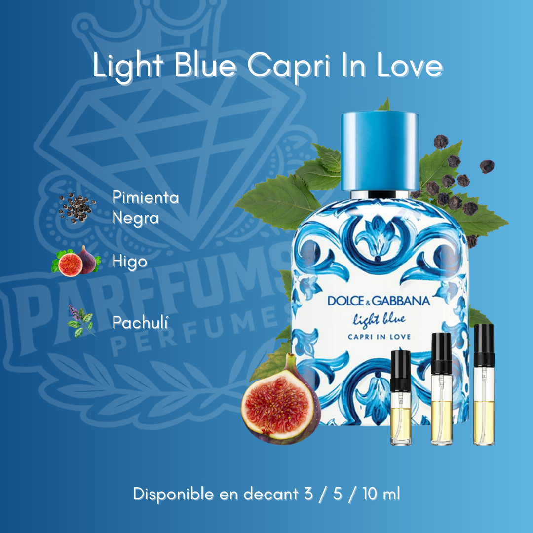 Light Blue Capri In Love
